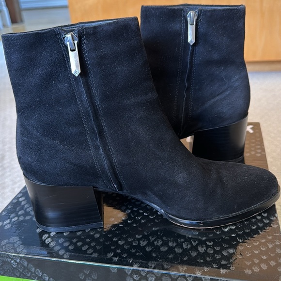 Sam Edelman Black Suede Bootie - Picture 3 of 7